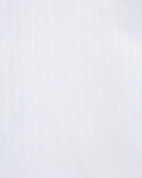 Brioni Monochrome Striped Dress Shirt White