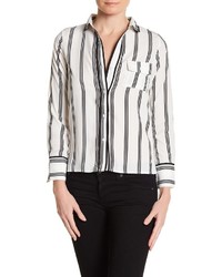 Lucca Couture Stripe Long Sleeve Shirt