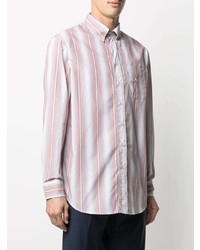 Etro Striped Button Down Cotton Shirt