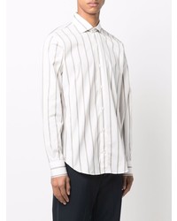 Eleventy Striped Button Down Shirt