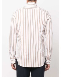 Canali Striped Button Down Shirt