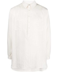 Saint Laurent Striped Classic Collar Shirt