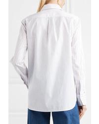Sonia Rykiel Striped Cotton Poplin Shirt