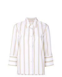 Marni Striped Wide Cuff Shirt