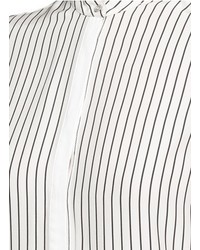 Rag & Bone Virginia Stripe Silk Satin Shirt