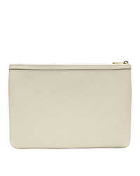 Gucci White Ophidia Pouch