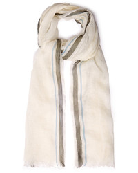 Denis Colomb Toosh Cashmere And Linen Blend Scarf