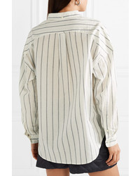 Alex Mill Oversized Striped Cotton And Shirt