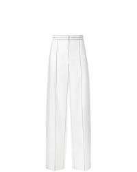 Cédric Charlier High Rise Palazzo Trousers