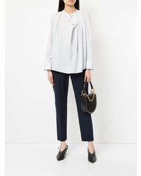 Lemaire Draped Striped Shirt