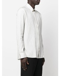 Saint Laurent All Over Stripe Print Shirt