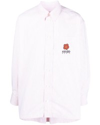 Kenzo Boke Flower Pinstriped Shirt