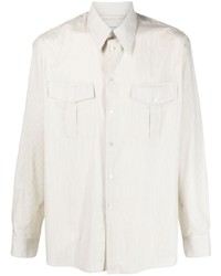 Lemaire Chest Pocket Striped Shirt