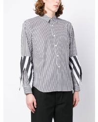 Comme Des Garcons Homme Plus Comme Des Garons Homme Plus Contrasting Striped Shirt