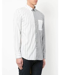 GUILD PRIME Contrast Striped Shirt