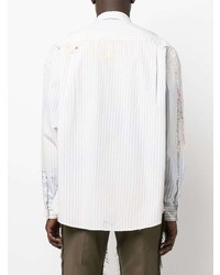 Marni Decorative Stitching Long Sleeve Shirt