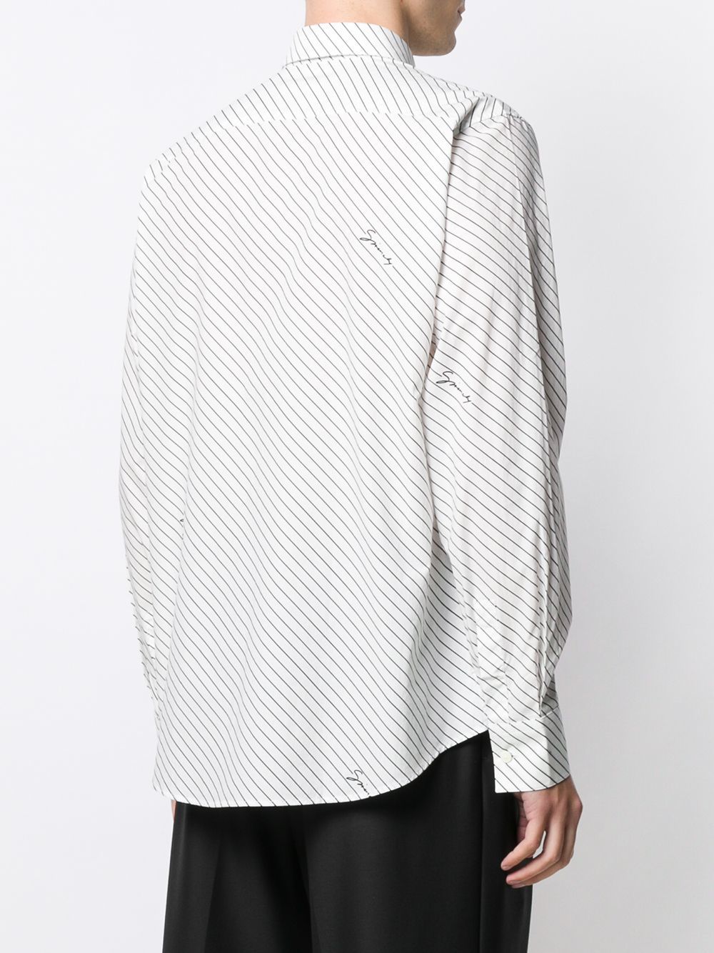 Givenchy Diagonally Striped Shirt, $432 | farfetch.com | Lookastic