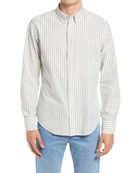 rag & bone Fit 2 Tomlin Solid Long Sleeve Button Up Camp Shirt