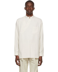 Labrum Gray Cotton Shirt