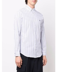 Polo Ralph Lauren Logo Embroidered Striped Shirt