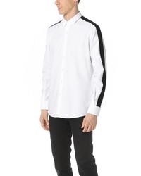 Ami Long Sleeve Shirt With Trim
