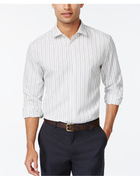 Alfani Long Sleeve Stripe Shirt Only At Macys