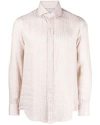 Brunello Cucinelli Long Sleeve Striped Shirt
