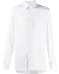 Canali Long Sleeved Striped Shirt