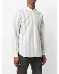 Saint Laurent Mandarin Collar Shirt