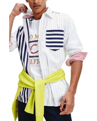 Tommy Hilfiger Mix And Match Regular Fit Stripe Shirt