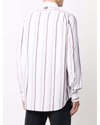 Thom Browne Panelled Striped Shirt
