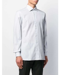 Ermenegildo Zegna Pinstriped Button Up Shirt