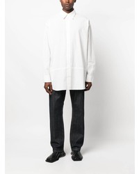 JORDANLUCA Pinstriped Cotton Shirt