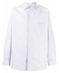 Lemaire Pinstriped Tailored Shirt