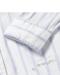 Gant Rugger Button Down Collar Striped Cotton Shirt
