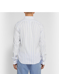 Gant Rugger Button Down Collar Striped Cotton Shirt