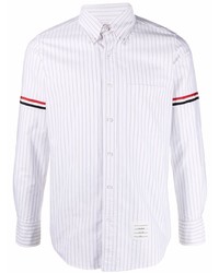 Thom Browne Rwb Stripe Oxford Shirt