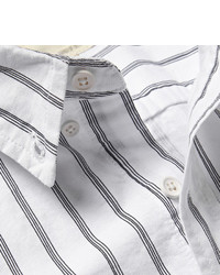 Band Of Outsiders Sketched Stripe Cotton Oxford Shirt