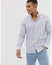 Selected Homme Slim Fit Shirt With Stripe