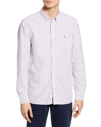 Tommy Hilfiger Slim Fit Stripe Organic Oxford Shirt