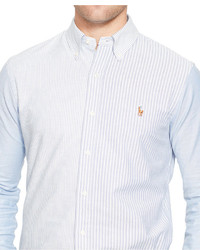 Polo Ralph Lauren Slim Fit Striped Stretch Oxford Shirt