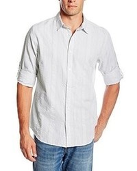 Calvin Klein Sportswear Multi Stripe Chambray Seersucker Shirt