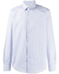 Lanvin Spread Collar Striped Shirt