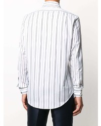 Alexander McQueen Stripe Pattern Long Sleeve Shirt