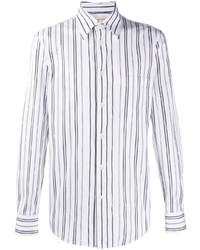 Alexander McQueen Stripe Pattern Long Sleeve Shirt