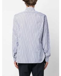 Barba Striped Button Up Cotton Shirt