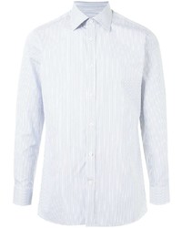 Gieves & Hawkes Striped Button Up Shirt