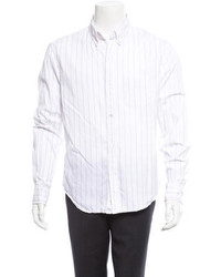 Band Of Outsiders Striped Button Up Shirt
