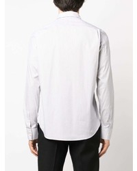 Lanvin Striped Cotton Blend Shirt