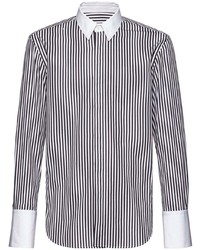 Ferragamo Striped Cotton Shirt